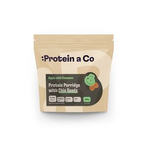 Protein&Co Proteinová kaše s chia 480 g Jablko se skořicí obraz