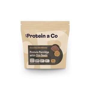 Protein&Co Proteinová kaše s chia 480 g Čokoláda, vlaš. ořech obraz