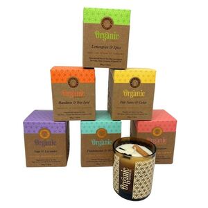 Song of India Sada vonných svíček Organic Goodness 6x 200 g obraz