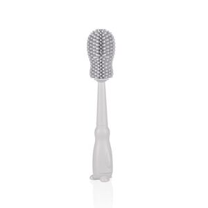 Zopa Silikonový kartáč na dětskou lahev 3v1, Light Grey obraz