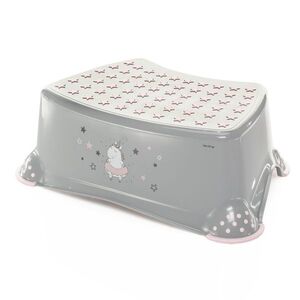 Zopa Stupínek k WC/umyvadlu Unicorn, Grey/Pink 2 obraz