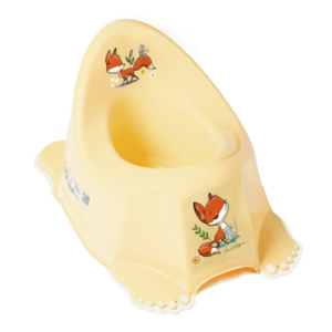 Tega Baby Dětský nočník s melodií – ergonomický, protiskluzový, hudební, žlutý obraz