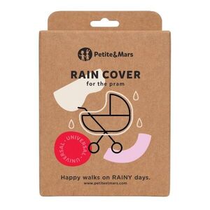 Petite&Mars Rainy Pram pláštěnka na hluboký kočárek obraz