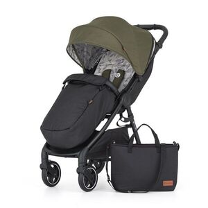 Petite&Mars Kočárek sportovní Royal3 Black Mature Olive obraz