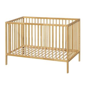Petite&Mars Postýlka dřevěná Nela Beech Wood 120x60 cm obraz