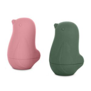 Petite&Mars Hračky silikonové do vody Love birds Rose Green 6m+ obraz
