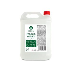 Ecorai Peroxid vodíku 10, 5 % na úklid EXTRA ÚČINNÝ kynystr 5 l obraz