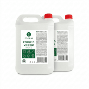 Ecorai Peroxid vodíku 10, 5 % na úklid EXTRA ÚČINNÝ 2 x 5 l (10 l) výhodné balení obraz