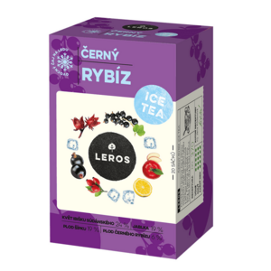 Leros Ice Tea černý rybíz 20x2 g obraz