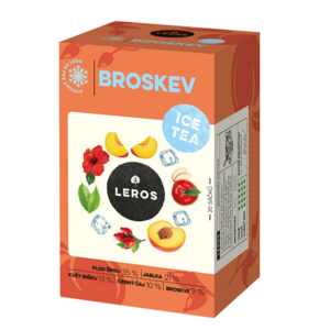 Leros Ice Tea broskev 20x2, 2 g obraz