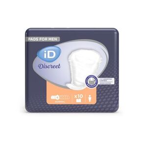iD Discreet for Men Level 1+ Normal absorpční vložky pro muže 10 ks obraz