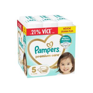Pampers Premium Care vel. 5 11–16 kg dětské pleny 160 ks obraz