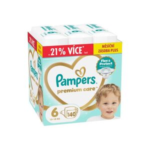 Pampers Premium Care vel. 6 13–18 kg dětské pleny 140 ks obraz