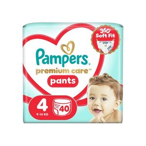 Pampers Premium Care Pants vel. 4 9–15 kg plenkové kalhotky 40 ks obraz