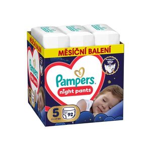 Pampers Night Pants vel. 5 11–17 kg dětské plenkové kalhotky 92 ks obraz