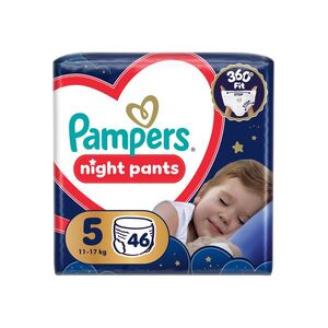 Pampers Night Pants vel. 5 11–17 kg dětské plenkové kalhotky 46 ks obraz