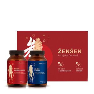 MycoMedica Korejský ženšen pravý 2x90 kapslí obraz
