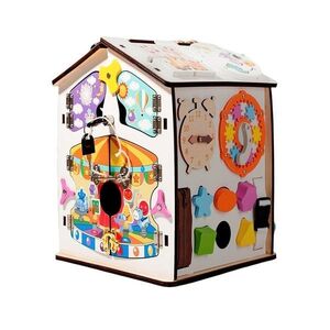 2Kids Toys Activity board Domeček bílý obraz