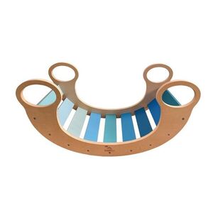2Kids Toys Montessori houpačka, dětská - modrá obraz