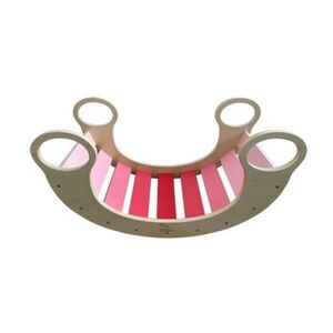 2Kids Toys Montessori houpačka, dětská - růžová obraz