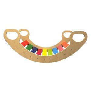 2Kids Toys Montessori duhová houpačka velká obraz