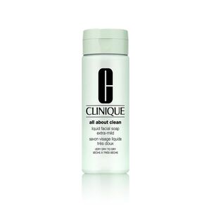 CLINIQUE All About Clean Liquid Facial Soap Extra Mild pleťové mýdlo 200 ml obraz