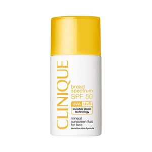 CLINIQUE Mineral Sunscreen Fluid for Face SPF 50 opalovací krém na obličej 30 ml obraz