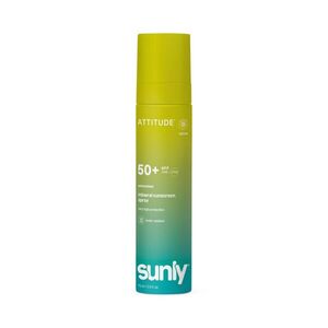 ATTITUDE Sunly Minerální opalovací krém ve spreji SPF 50+ bez vůně 75 ml obraz