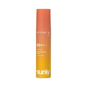ATTITUDE Sunly Minerální opalovací krém ve spreji SPF 50+ s vůní tropického kokosu 75 ml obraz