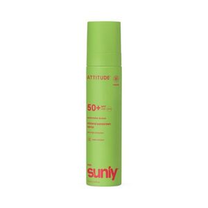 ATTITUDE Sunly Dětský minerální opalovací krém ve spreji SPF 50+ s vůní melounu a kokosu 75 ml obraz
