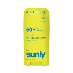 ATTITUDE Sunly Dětský minerální opalovací krém SPF 50+ bez vůně 60 g obraz