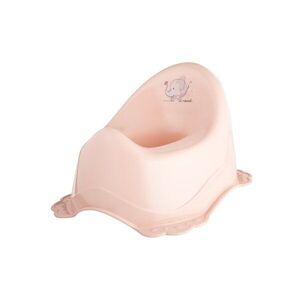 Maltex Nočník protiskluzový s hudbou Sloník Minimal - peach rose obraz