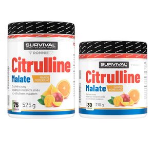 Survival Citrulline Malate - akce 525 g Mango-Pomeranč + 210 g Mango-Pomeranč ZDARMA obraz