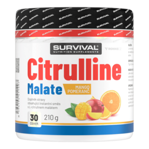 Survival Citrulline Malate 210 g mango-pomeranč obraz