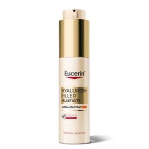 Eucerin Hyaluron-Filler + Elasticity SPF50 ultra lehký denní krém 50 ml obraz