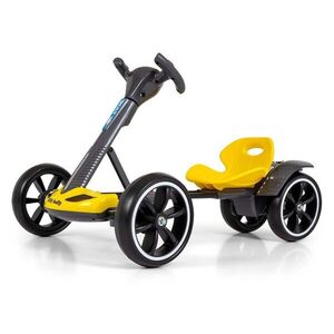 Milly Mally Elektrický gokart BOLT s dálkovým ovládáním, LED, Bluetooth, žlutá obraz