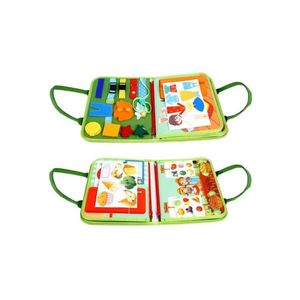 2Kids Toys Senzorická busy kniha Safari obraz