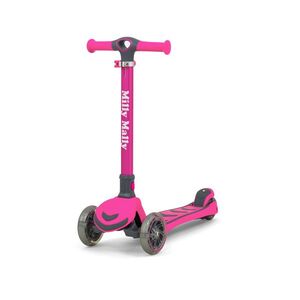 Milly Mally Dětská tříkolová koloběžka BOOGIE Scooter LED - růžová obraz