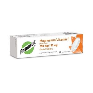 Pharmavit Magnesium/vitamin C 250 mg/150 mg 20 šumivých tablet obraz