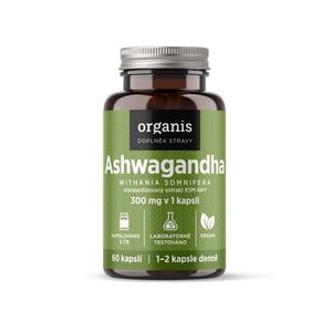 Organis Ashwagandha KSM-66® 300 mg 60 kapslí obraz