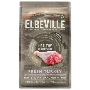 ELBEVILLE Krmivo Puppy and Junior Mini Healthy Development Fresh Turkey 1, 4kg obraz