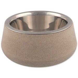 Dog Fantasy Miska nerez EcoStyle béžová 17cm, 850ml obraz