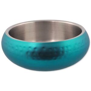 Dog Fantasy Miska s dvojitou stěnou tyrkysová 18cm, 1200ml obraz