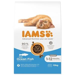 IAMS Krmivo Cat Kitten Ocean Fish 10kg obraz