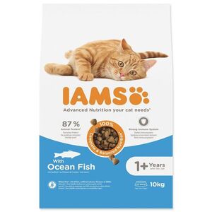 IAMS Krmivo Cat Adult Ocean Fish 10kg obraz
