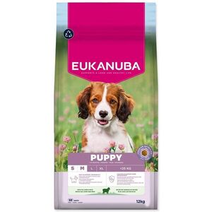 Eukanuba Krmivo Puppy Small & Medium rich in lamb 12kg obraz