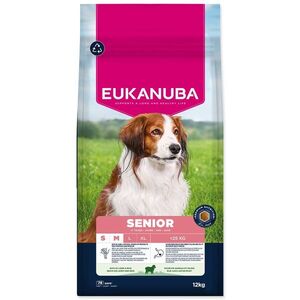 Eukanuba Krmivo Senior Small and Medium rich in lamb 12kg obraz