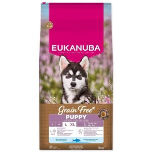 Eukanuba Krmivo Grain Free Puppy Large rich in ocean fish 12kg obraz
