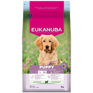 Eukanuba Krmivo Puppy Large rich in lamb 3kg obraz