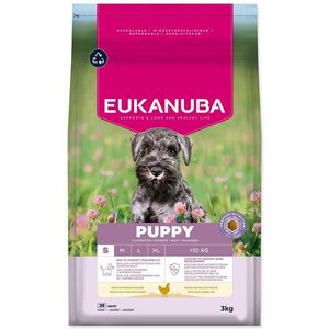 Eukanuba Krmivo Puppy Small rich in fresh chicken 3kg obraz